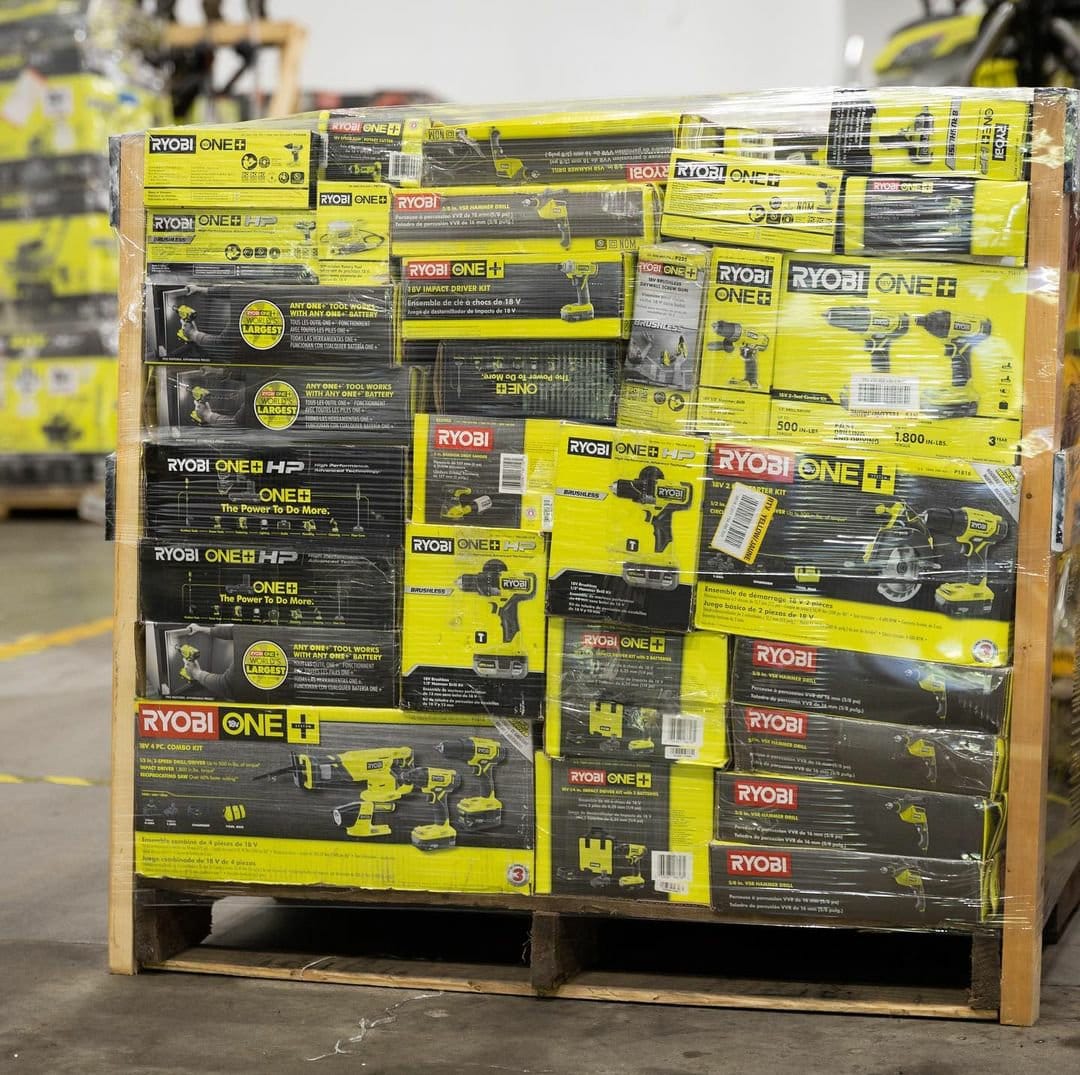 Palette de 35 à 40 outils DeWalt, Ryobi et Milwaukee — foto 3