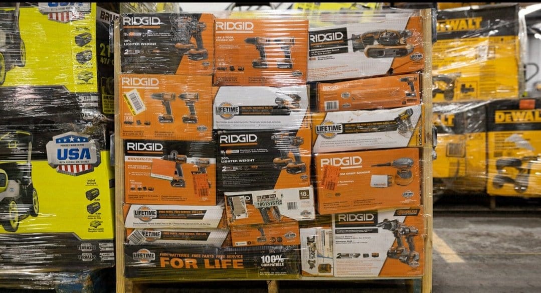 Palette de 35 à 40 outils DeWalt, Ryobi et Milwaukee — foto 7