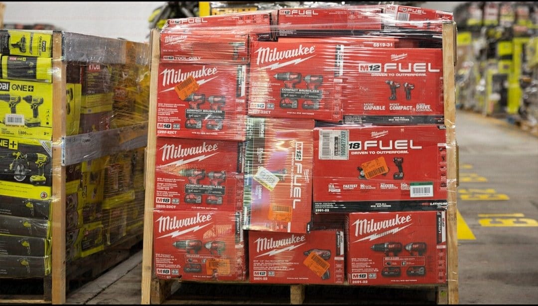 Palette de 35 à 40 outils DeWalt, Ryobi et Milwaukee — foto 8