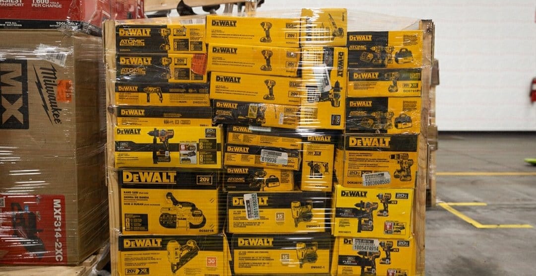 Palette de 35 à 40 outils DeWalt, Ryobi et Milwaukee — foto 9