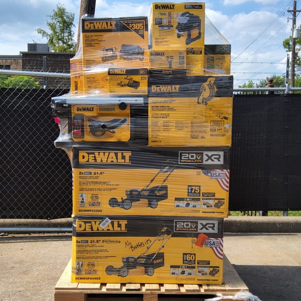 Palette de 35 à 40 outils DeWalt, Ryobi et Milwaukee — foto 10
