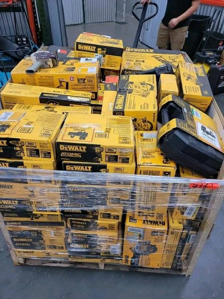 Palette de 45 à 50 outils DeWalt