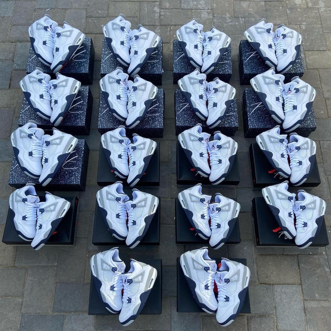 Palette de 60 paires de baskets Air Jordan