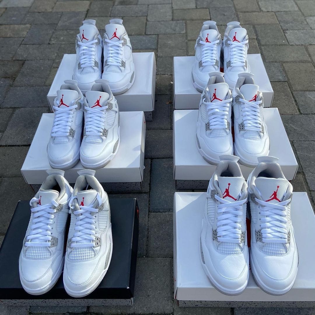 Palette de 60 paires de baskets Air Jordan — fotografia 10