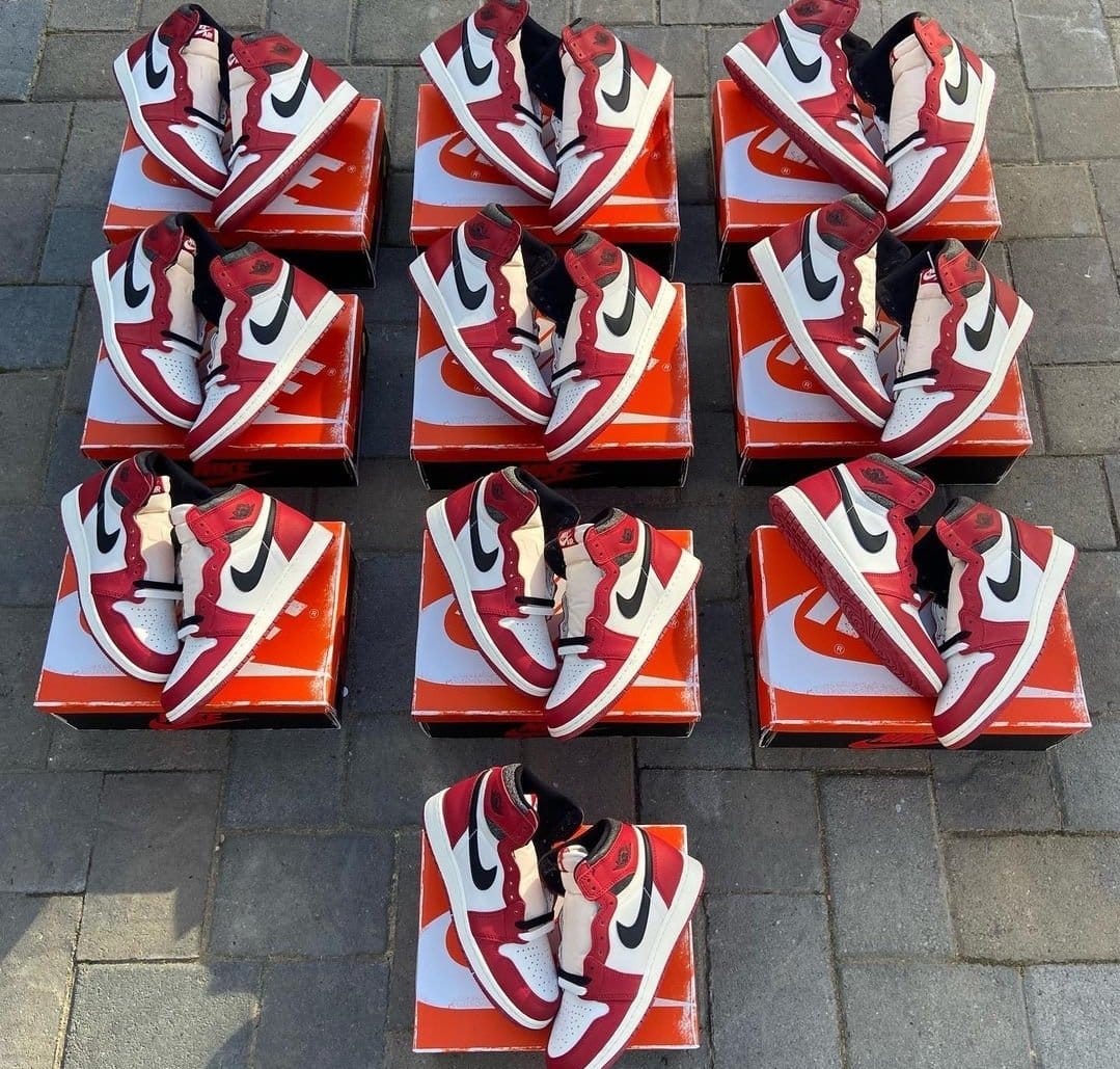 Palette de 60 paires de baskets Nike — photo 5