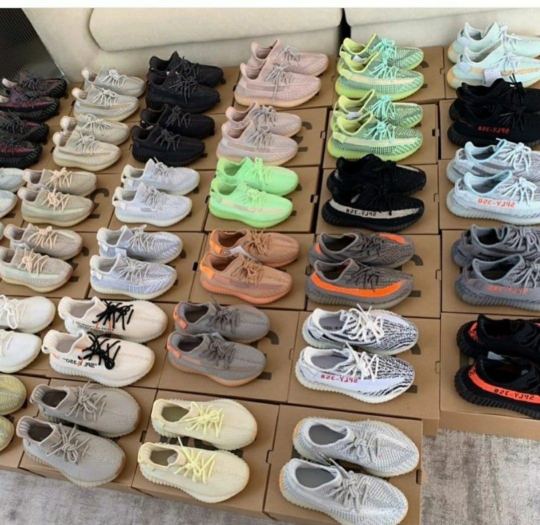 Palette de 90 paires de baskets Yeezy — photo 8
