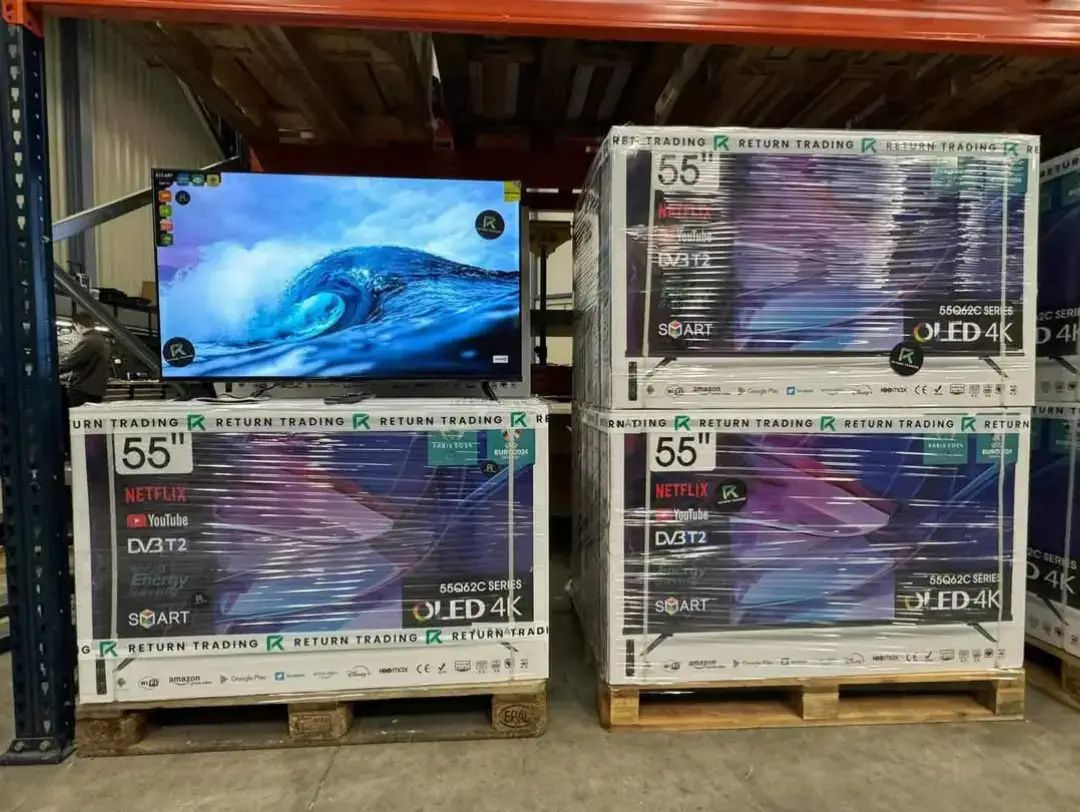 Palette TV Smart 55” 4K – Produits neufs