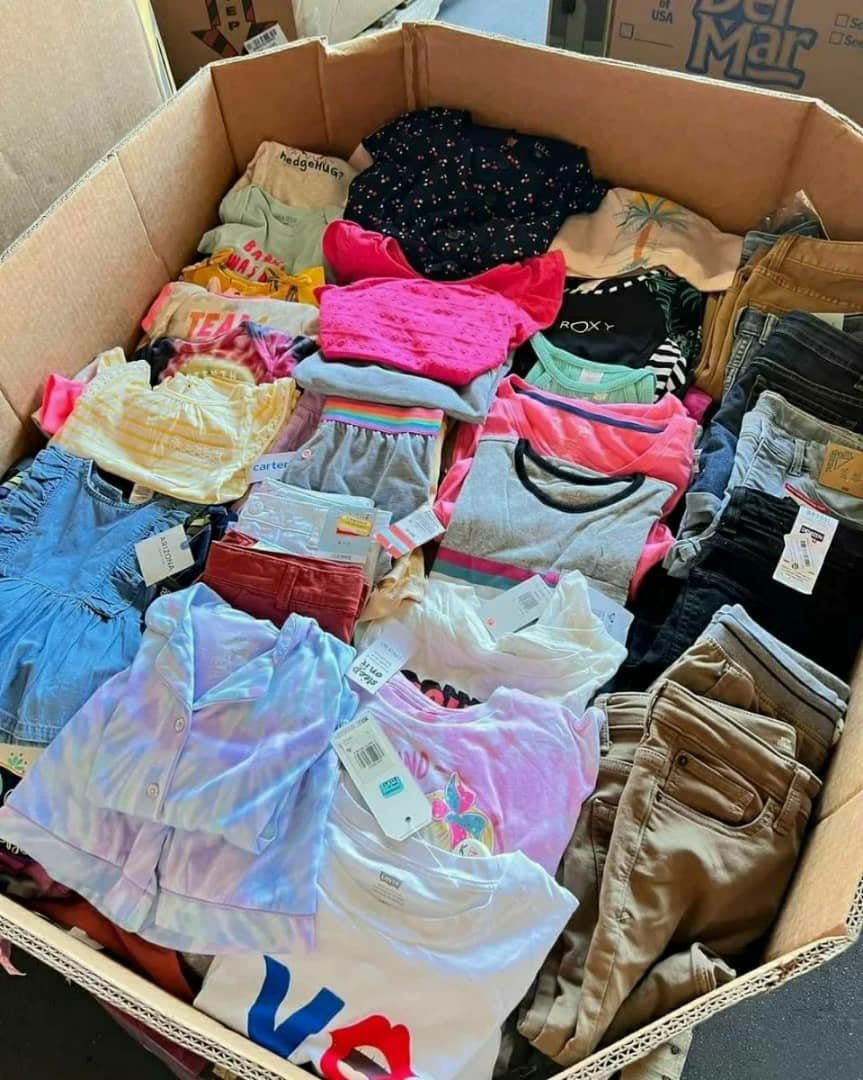 Palette of 570 children's clothing — photo 6