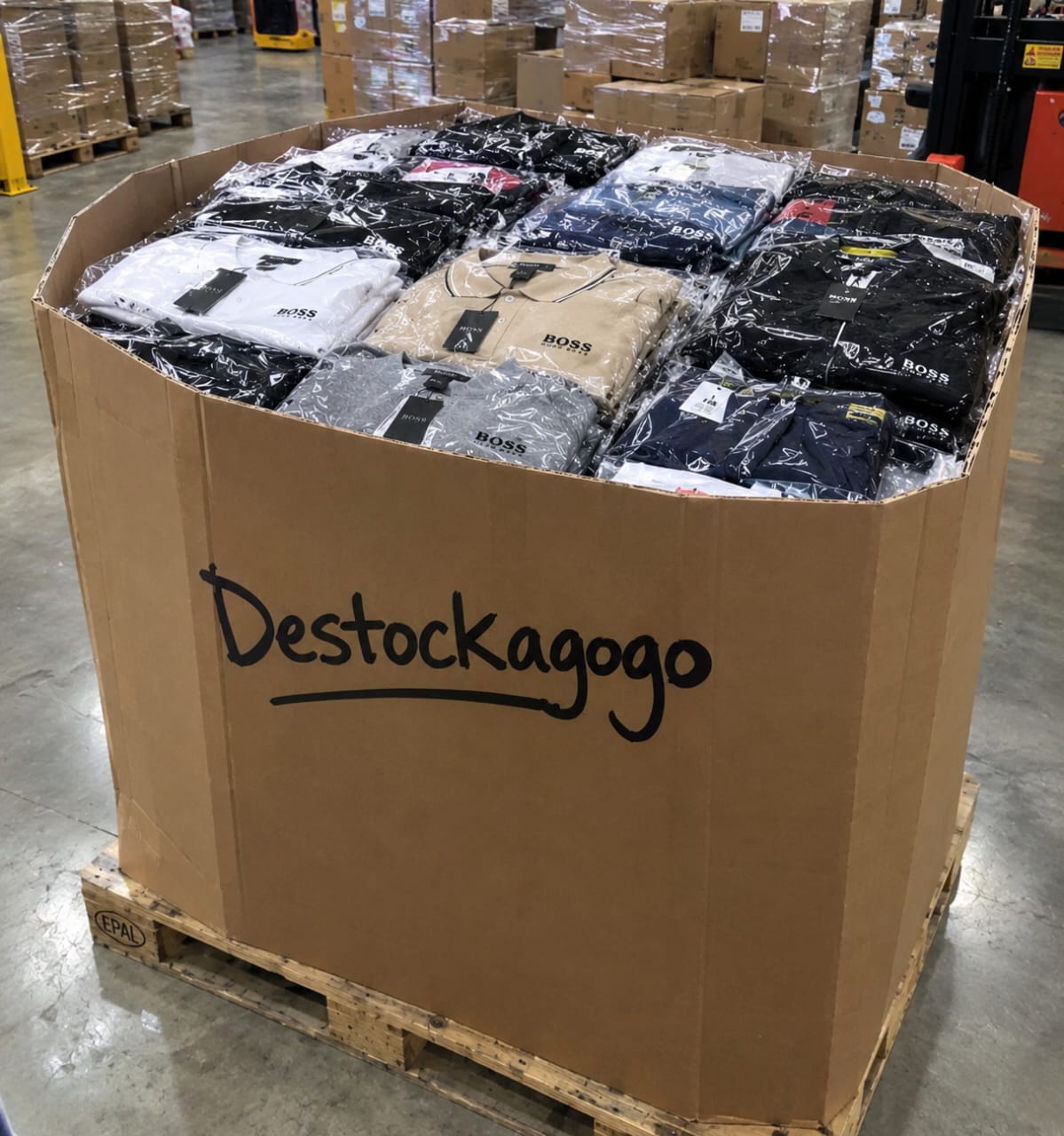 Palette de vêtements de déstockage – BOSS