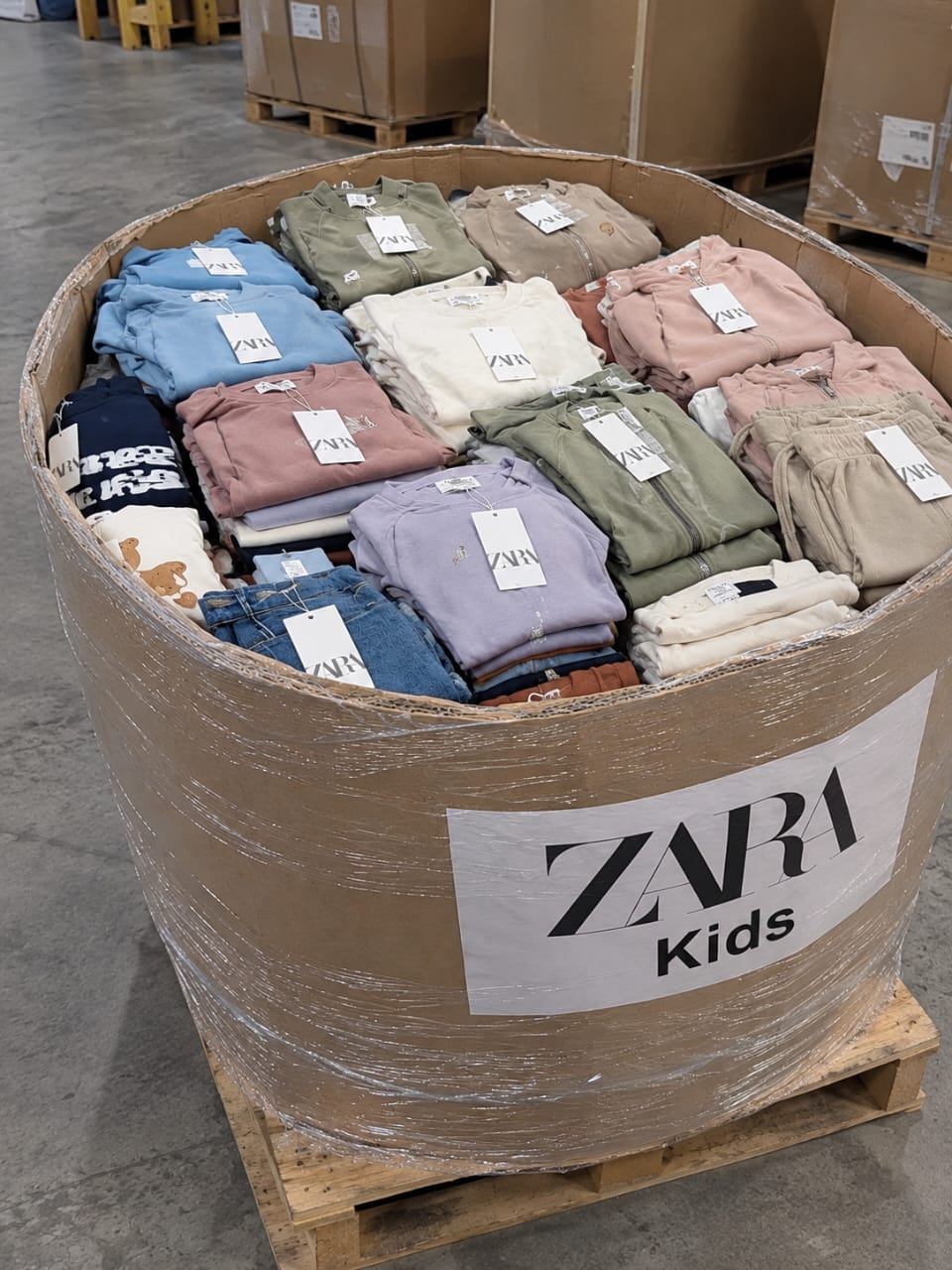Palette ZARA Kids – Vêtements Enfants